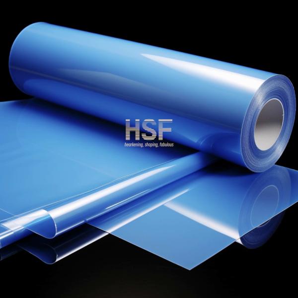 Translucent Blue Anti Static Protective Polyester Film