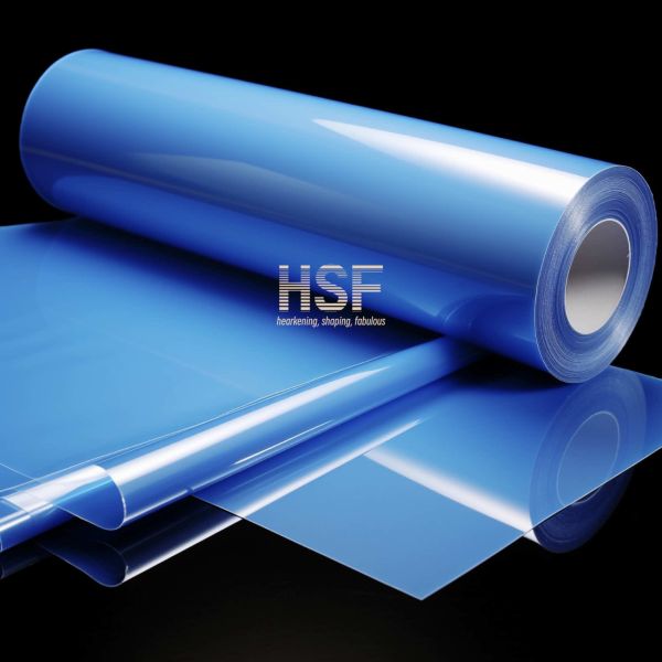 20uM Светло-синяя прозрачная пленка для освобождения из ПЭТ с силиконовым покрытием