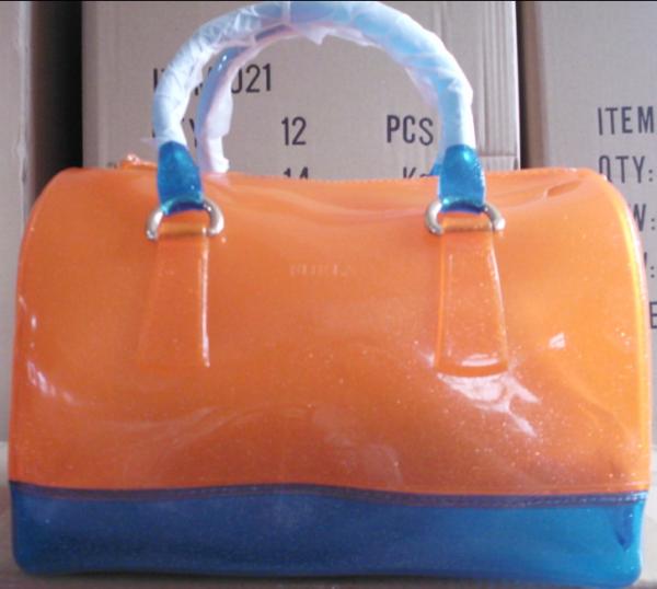 Innovational lady handbag. eco friendly candy bag. silicone bag. jelly bag
