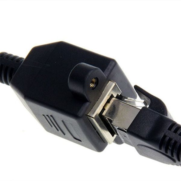 сеть 5.0mm защищаемая переходником привязывает портативную машинку RJ45 с одиночным портом