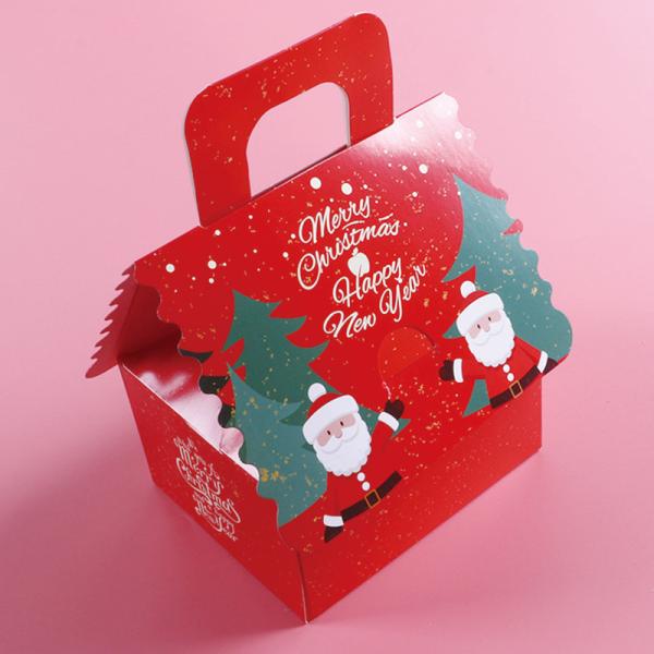 Caixa de presente de empacotamento nova da caixa dos doces de Eve Apple Box Packing Christmas do Natal de Apple do Natal da caixa de Apple