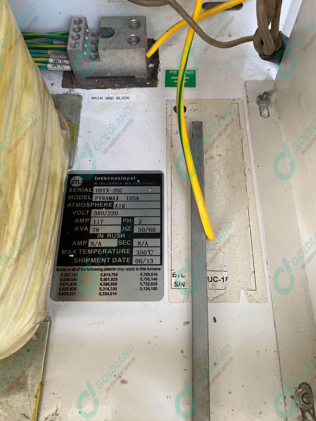 BTU125A 125N BTU Pyramax 125 частей печи Reflow SMT