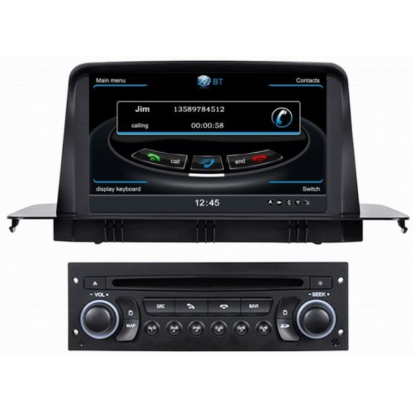 Ouchuangbo DVD Radio GPS Sat Nav for Citroen C3 2013-2014 1080P HD Car Audio S100 Platform OCB-316