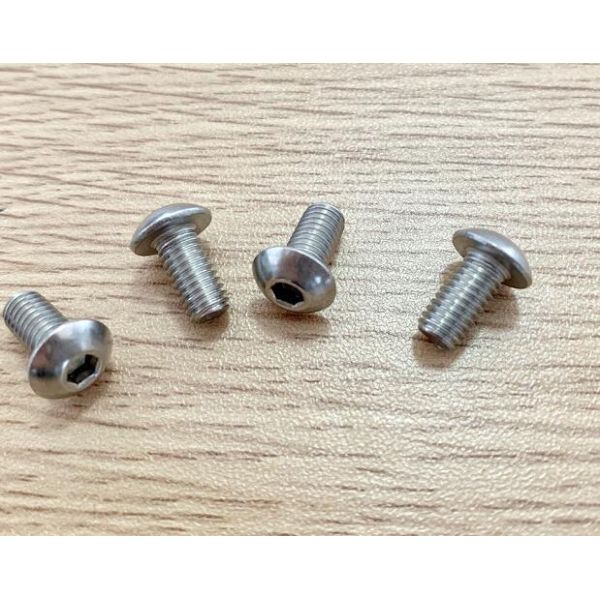 Marine Stainless Steel Screws , Stainless Steel Flange Bolts Metric Hex Drive