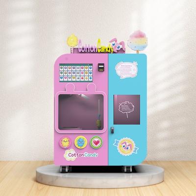 Vending Fancy Smart Candy Floss Maker OEM Smart Candy Floss Machine