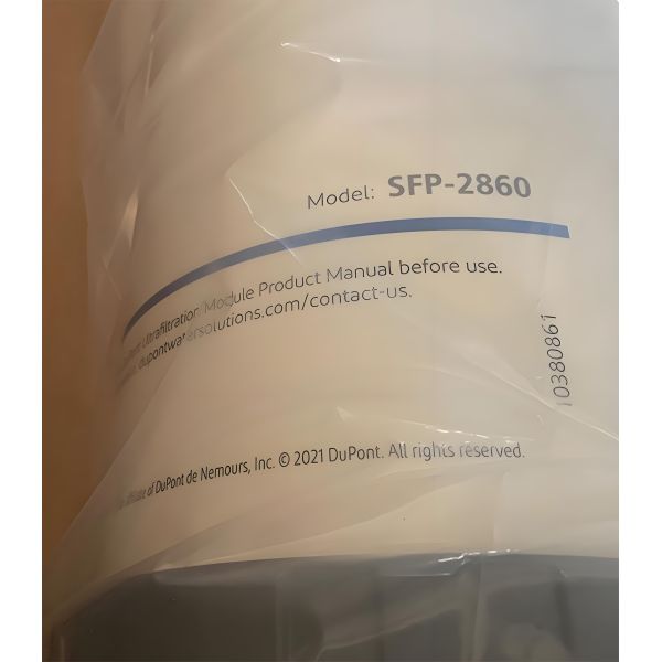 Textile Dyeing Wastewater Reuse DOW UF Membranes SFP-2660 / SFD-2660 PVDF Module 33 m2 0.03 μm