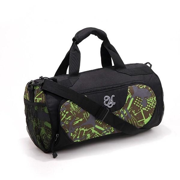 Black Mens Weekend Travel Bag With Removable Shoulder Strap , Gymnastics Bag