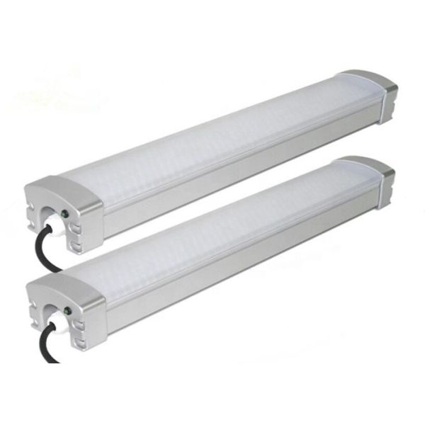 Tri - Proof Commercial Led Emergency Lights 40w Waterproof Workshop Hotel