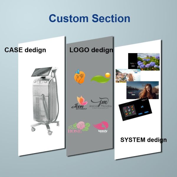 755 808 940 1064nm Diode Laser Ice Laser Hair Removal Machine for Long Lasting Results