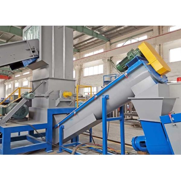1000kg/H Plastic Washing Recycling Machine Waste PET Plastic Bottle Flakes