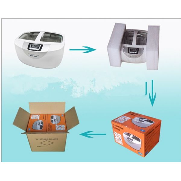 2.5L Digital Control Ultrasonic Cleaner for Dental Medical Cleaning