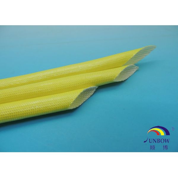 Insulation Colorful Acrylic Fiberglass Sleeving for Class F AC Motors / Generator / Transformer