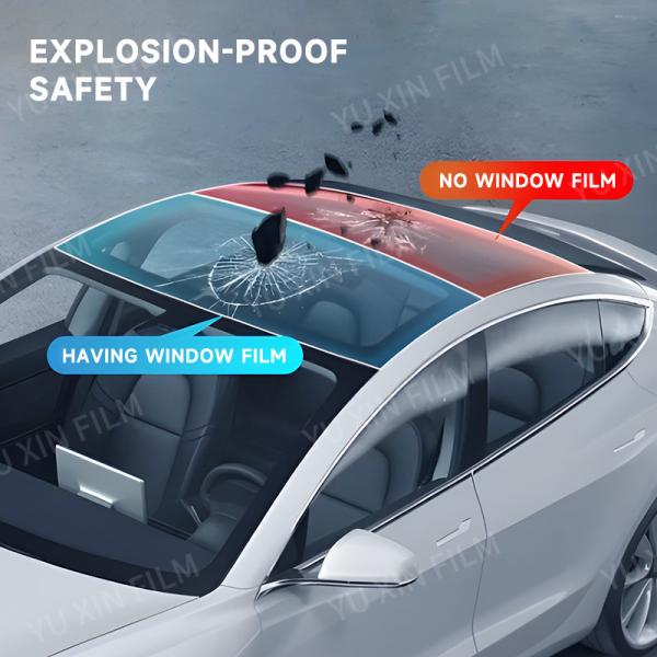 Super HD Nano Ceramic Window Tint Film Visible Tint Easy Install Car Window Tinting