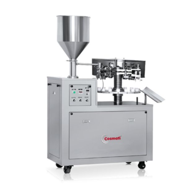 Aluminum Semi Automatic Tube Filling Sealing Machine for Hair Dye Cosmetic