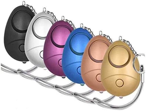 140DB Personal Security Alarm Keychain with LED Lights From China Factory
