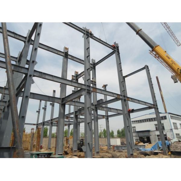 Waterproof Light Steel Frame Buildings Commercial Building Showing Room