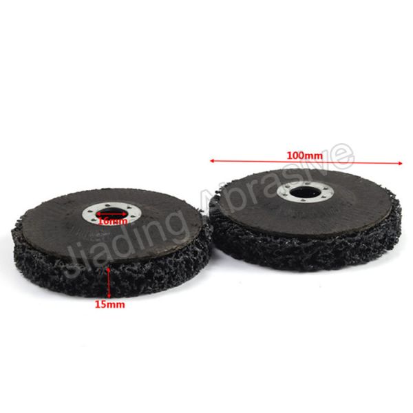 4'' x 5/8'' Strip Discs Stripping Wheel for Angle Grinder Coarse Grit Paint Stripper