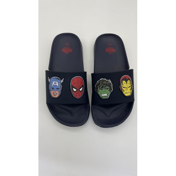 Slip On Licensé Slide de piscine pour enfants sandales Avengers pantoufles légères