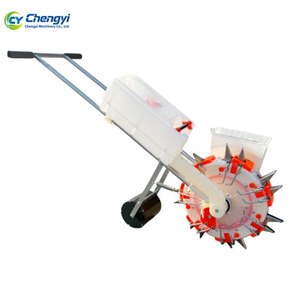Eco Friendly Plastic Manual Seeder Machine With Fertilization Lightweight Hand Planter