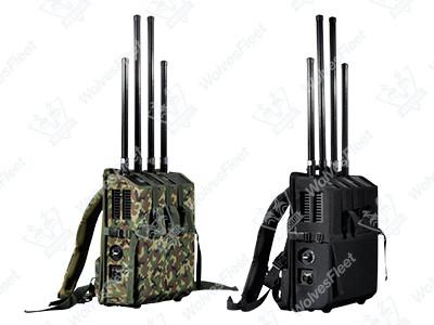 high power multi band manpack backpack rf jammer in leight weight