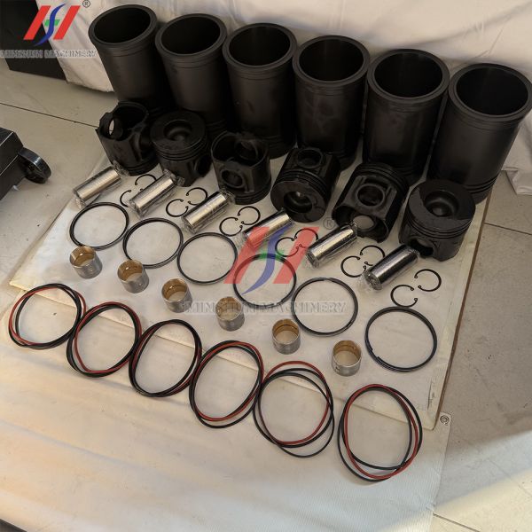 6D125 Cylinder Liner Assembly Komatsu Diesel Engine Overhaul Parts