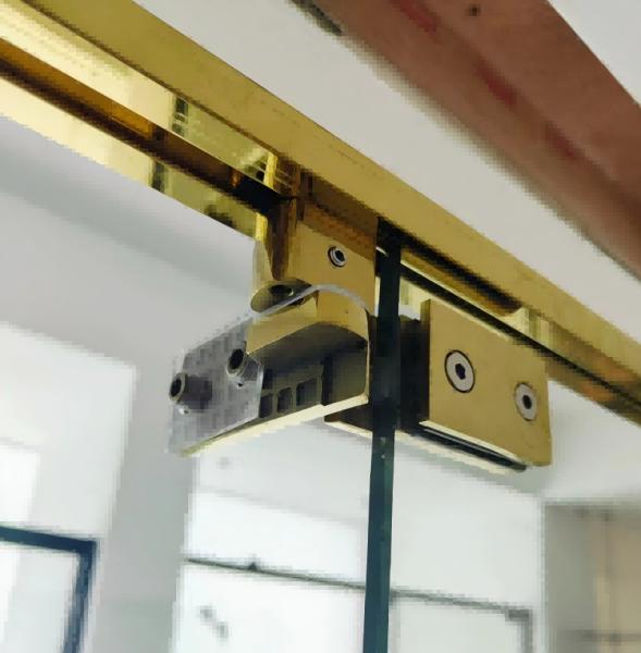 Casting Brass Shower Door Hinges High Precision Erosion Resistant