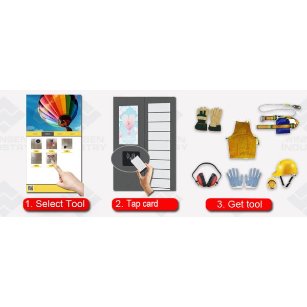 Шкафчик автомата мастерской фабрики офиса Winnsen