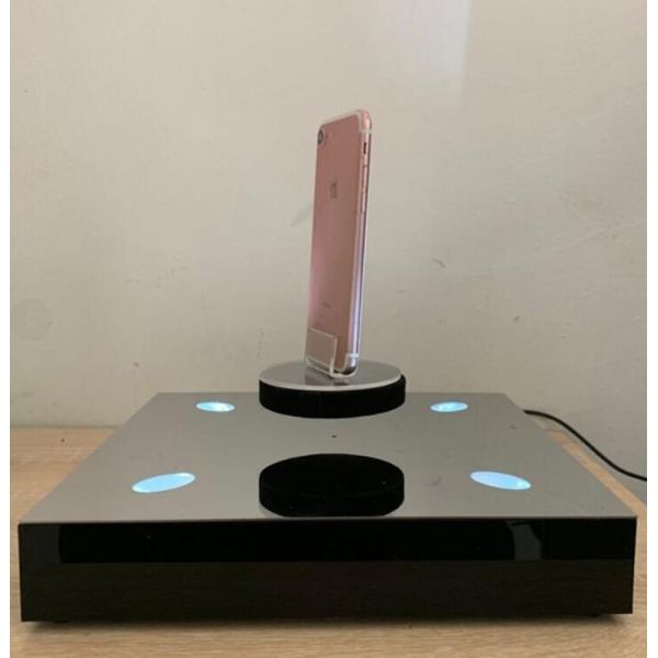 Magnetic floating display (100g, 200g, 300g, 500g,1kg, 2kg), levitating & rotating bottom advertising display stand