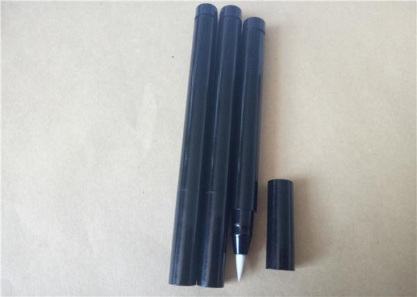 Steel Ball ABS Liquid Eyeliner Pencil Black Packaging With Spray Painting