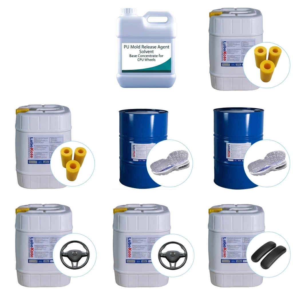 Automotive Seat Cushion Water-Based PU Mold Release Agent Perfect Surface Finish Demolding
