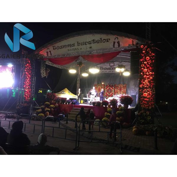 290 * 290mm 12  Aluminum Roof Truss For Pitched Roof Durable Stage Equipment