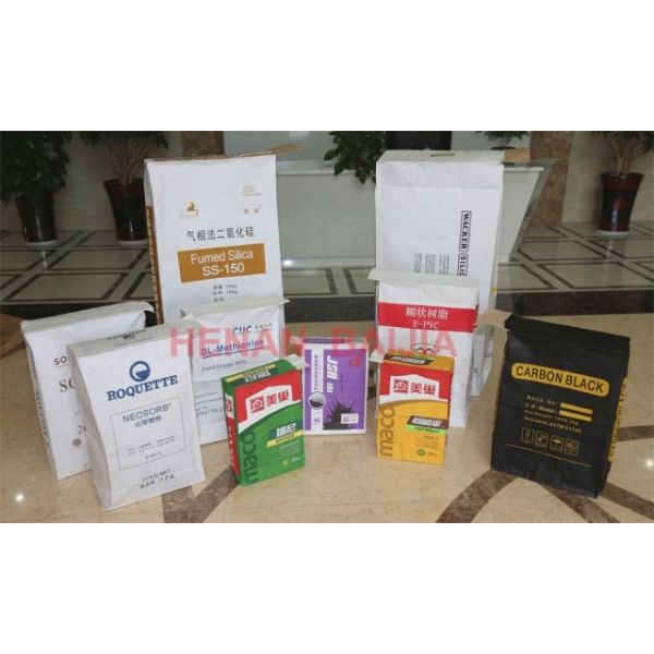 мешки клапана бумаги 15kg 20kg напечатанные таможней Multiwall Kraft для пакета бумаги цемента