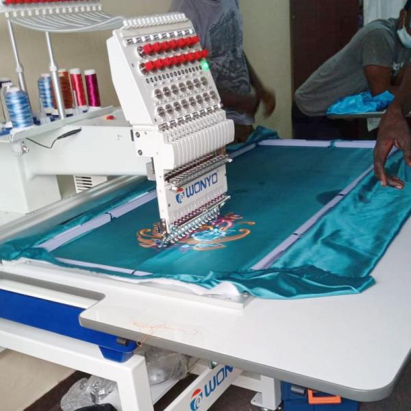 High-Precision 3-in-1 Single Head Computerized Cross Stitch Embroidery Machine (500-1200 MM Working Area)