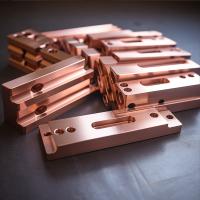 Peças de fresagem de grandes dimensões sob encomenda Produção em massa Peças CNC Peças de usinagem de cobre