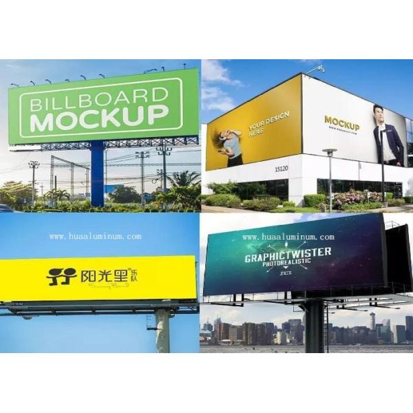 Heat Resistant 8ft Signage Aluminum Composite Panel With Flat Printing