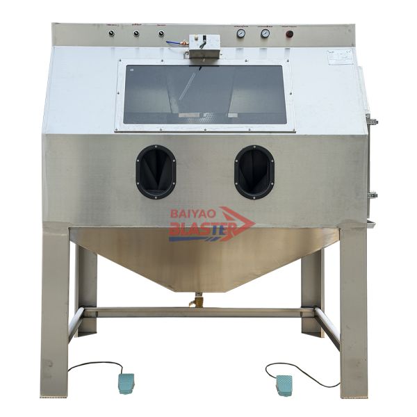 Custom Wet Sandblasting Cabinet Vapor Sand Blasting Machine