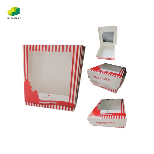 CMYK Color Cake Cardboard Box 300g Single Copper Waterproof