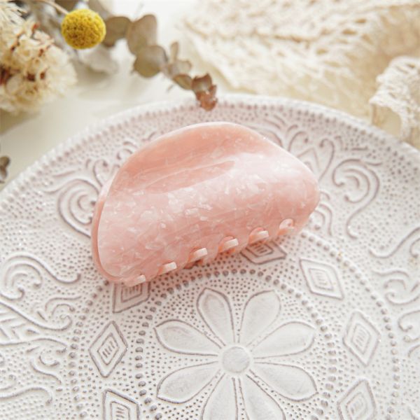 French acetic acid hair clip women accessories temperament shark large back hair clip headwear
