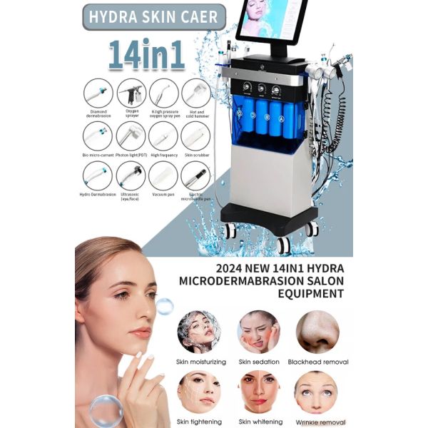 Microdermabrasion Hydra Dermabrasion Machine Acne Treatment Facial Skin Beauty Machine