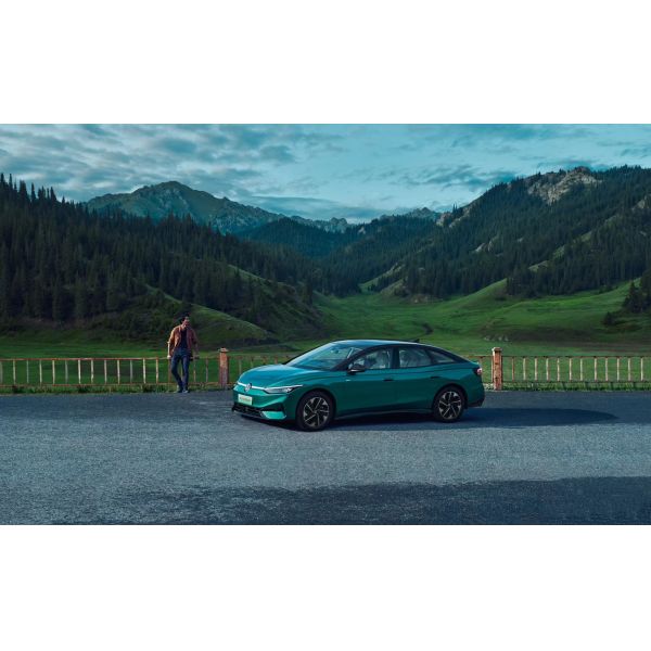 2024 VW Auto ID7 VIZZION PRO EV SUV eléctrico de lujo 5 puertas 5 asientos izquierda Alta velocidad 155km/h Caja de cambios automática Asientos de cuero