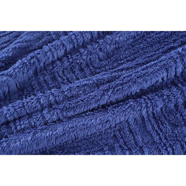 wholesale faux jacquard soft cotton fleece fabric for clothing blankets for winter pillows cushion