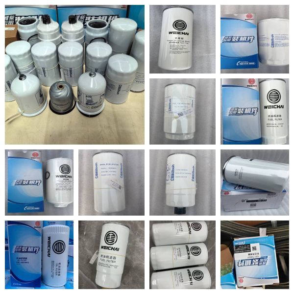 oil filter air filter Fuel coarse filter Fuel fine filter for 400KVA 6M21G440/5
