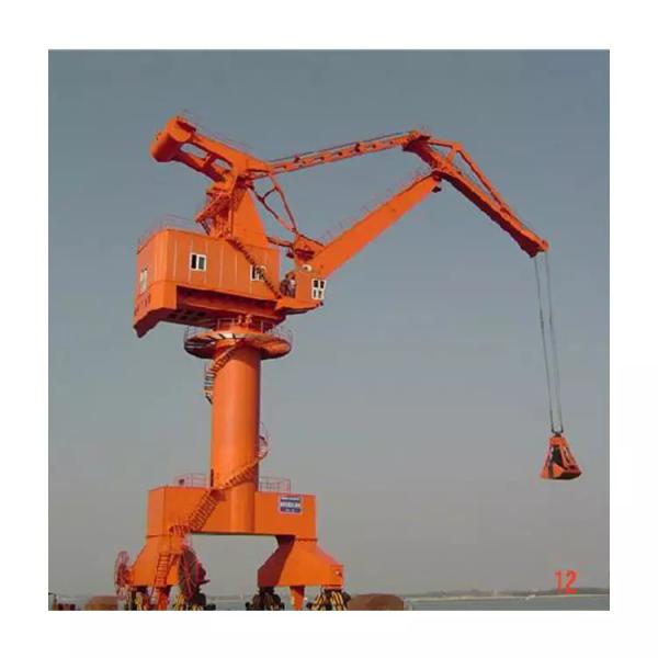 ISO Certification Harbour Portal Crane Gantry Luffing 20m- 26m / Min Traveling Speed