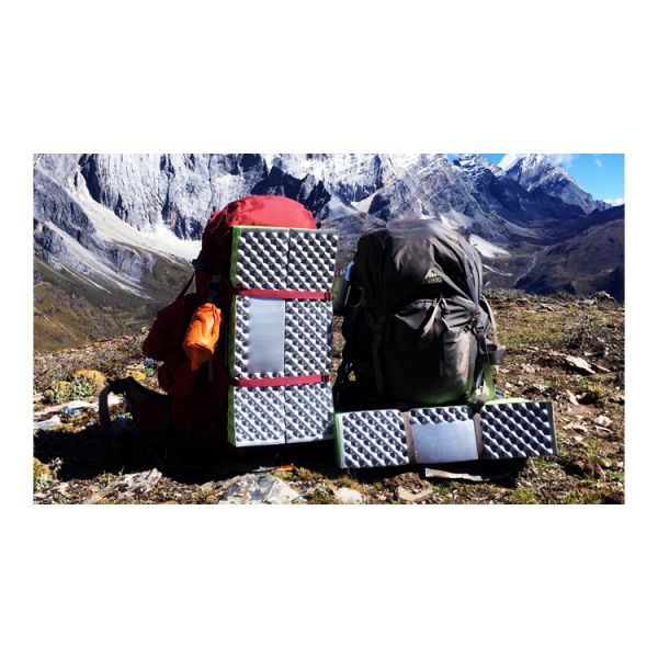 Ultra-Light Egg Crate Foam Camping Pad Folding Sleep Mat For Backpacking