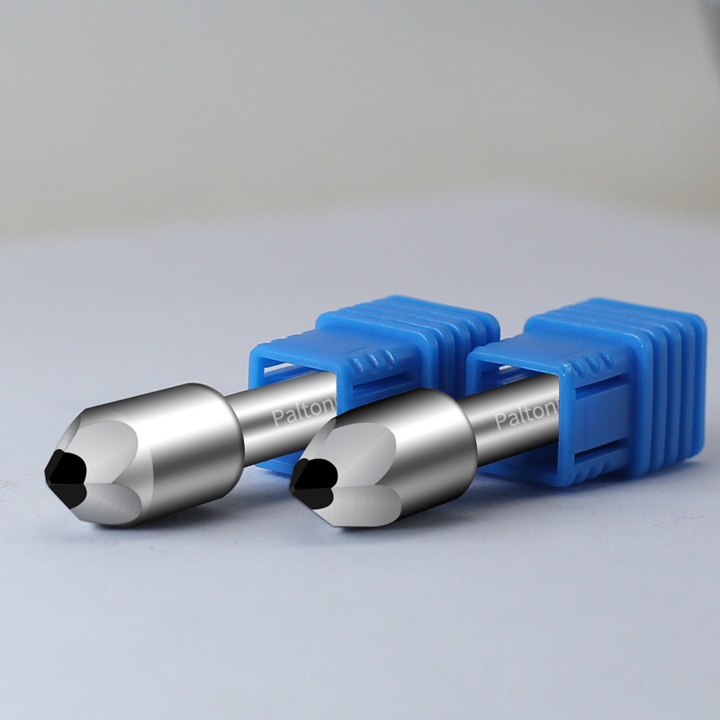 Industrial‑Grade Palton 10mm PCD Carbide Milling Cutter, OEM CNC Climb‑Milling Engraving Knife for Granite Marble Tombstone Character Carving Work