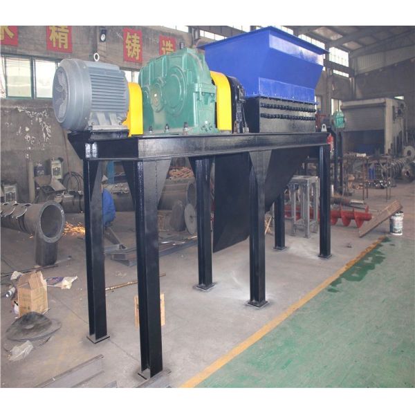 Livestock and Poultry Carcass Shredder with Single Shaft