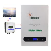 bateria de lítio fixada na parede da bateria solar 10kwh Lifepo4 de 48v 200ah
