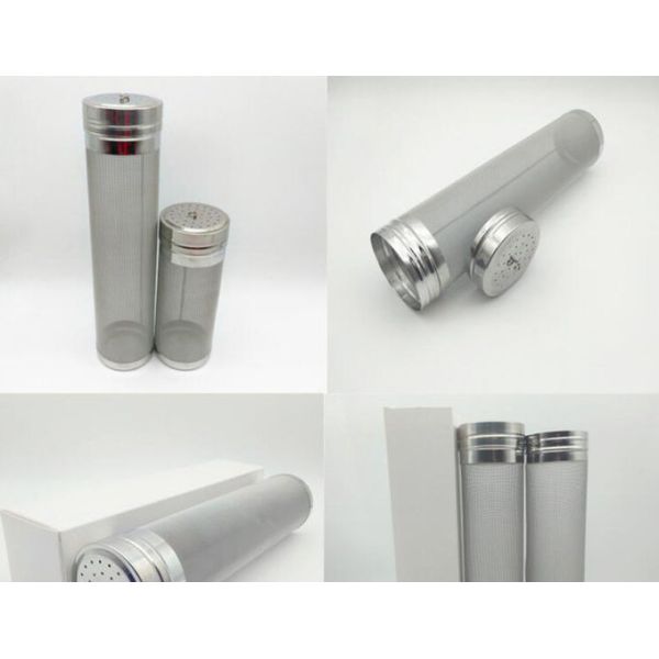 IADC Standard 4 Inch Stainless Steel Hop Spider , Brewing Grain Basket