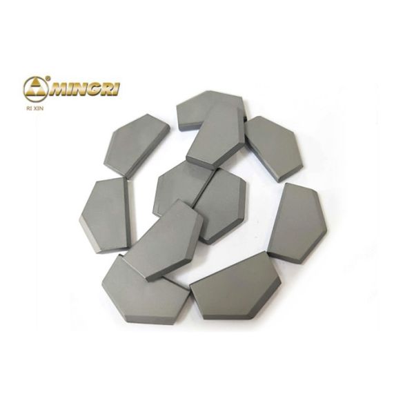 TC Cemented Tungsten Carbide Cutting Tips , Tungsten Carbide Tool Tips