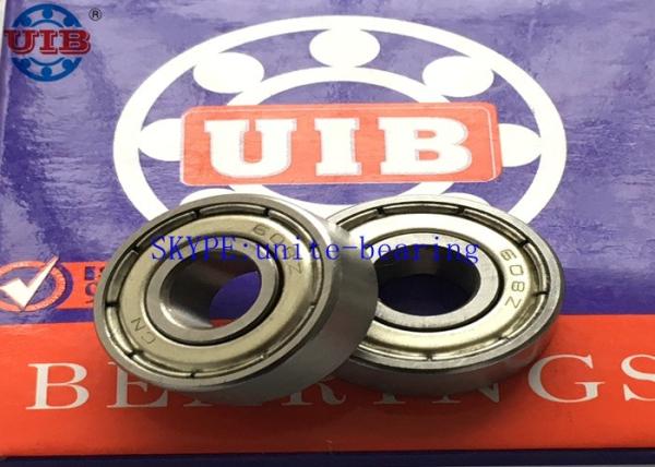 ABEC 5 P5 Steel Low Noise Fan Bearing 608 ZZ Grade 10 High Speed Bearing